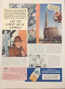 1939 vintage New York's World fair with Charley Nelson, Camel cigarette - Picture 1 of 1