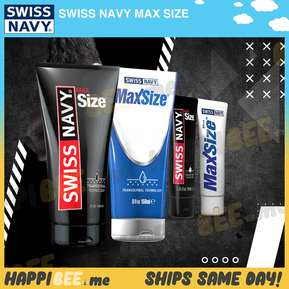 Max Size Male Enhancement Cream - Display of 24 Packets Cost Each