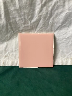 Uno De Colección 1 Rosa Romany Espartano Cerámica 4" Cuadrado Azulejo de muestra de baño artesanal 274-24E Foto 1 de 4