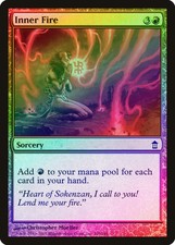 Inner Fire FOIL Saviors of Kamigawa HEAVILY PLD Red Common MAGIC CARD ABUGames