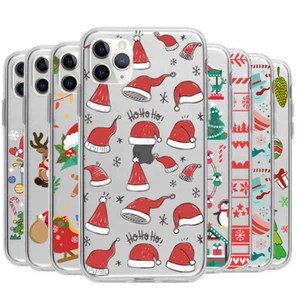 Christmas Hat Case for Apple iPhone 16 Plus 15 14 13 12 11 Pro Max XR Xs Max - Picture 1 of 14