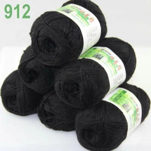C New 6Ball X 50g Soft Smooth Baby Bamboo Cotton Knitting Yarn DIY Knitwear 12 - Bild 1 von 1