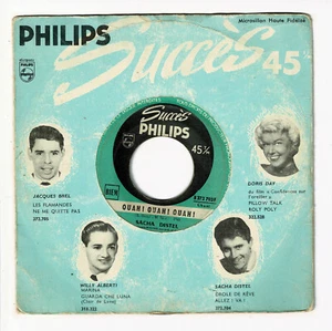 Sacha DISTEL Vinyl 45T 7" OUAH! OUAH! .. - PHILIPS 37270 Erfolgreiche PERSÖNLICHKEITEN - Bild 1 von 3