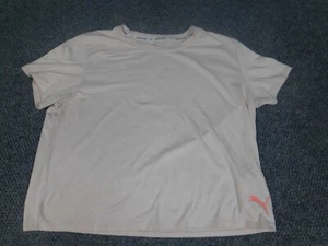 puma Womens Shirt Large pink pullover stretch dry - Picture 1 of 12
