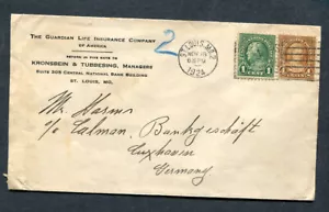 USA : Cover from 1924 - sent from Sain Louis to Cuxhaven, Germany - used - Picture 1 of 2
