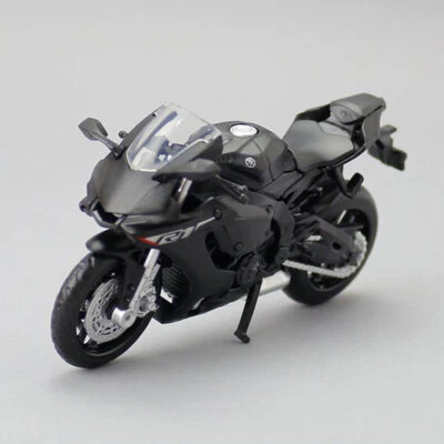 1:18 Yamaha YZF-R1 Motorcycle Model Toy Diecast Boys Toys for Kids Gifts Black - Image 1 of 4