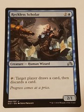 Reckless Scholar Shadows over Innistrad Mtg Card Mint Condition