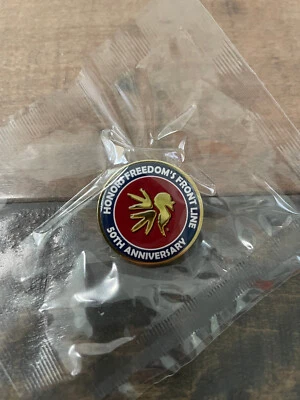 National Wild Turkey Federation NWTF 50th Anniversary Veterans Pin 2023