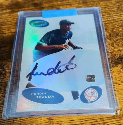 2003 Bowman's Best - #BB-FT Ferdin Tejeda (AU, RC) - Image 1 of 2