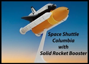 Transbordador espacial Dragon 1/400 NASA Columbia OV-102 con 2 potenciadores SRB en caja difícil de encontrar - Imagen 1 de 10