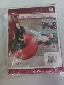 Wreath Storage Bag Santas Bags 30" Padded Handles Direct Suspend SB-10154 NEW - Picture 1 of 4