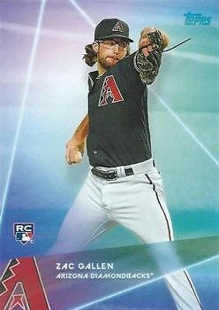 2020 Topps x Steve Aoki #71 Zac Gallen Arizona Diamondbacks Rookie Card RC - Image 1 of 2