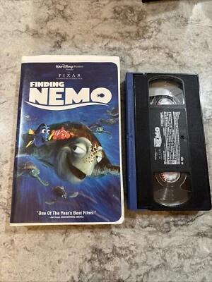 FINDING NEMO VHS - Walt Disney Pixar - Clamshell Case - Ellen DeGeneres - Image 1 of 4