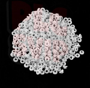 100PCS TO-220 White Transistor Plastic Washer Insulation Washer Transistor - Picture 1 of 1