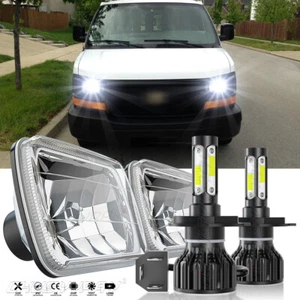 2X Faros LED sellados haz alto/bajo Fit GMC Savana 1500 2500 3500 7x6" 5x7"" - Imagen 1 de 20