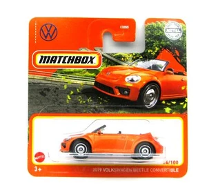 Matchbox VW Beetle Convertible 2019 orange 1:64 - Bild 1 von 1