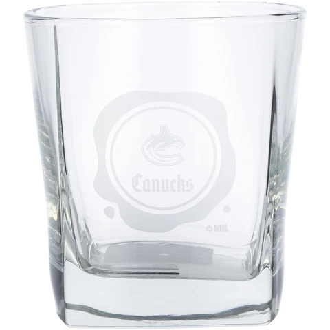 Vancouver Canucks 14oz. Frost Stamp Old Fashioned Glass Cover