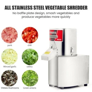 Commercial Food Processor 600W Electric Vegetable Meat Chopper Grinder Machine - Picture 1 of 7