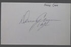 Denny Crum D2023 Louisville Coach Hof Autographed Signed 3X5 Index Card 16L