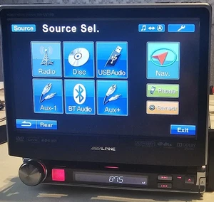 High-End Alpine IVA-D511RB + NVE-M300P Navigation USB, BT-Ready  --- Defekt  --- - Bild 1 von 24