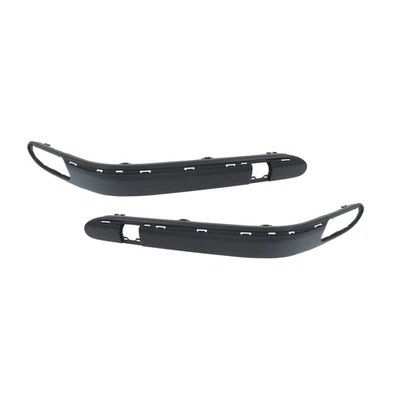 For Mercedes-Benz C230 2003-2007 Bumper Moldings Driver & Passenger Side | Pair - Image 1 of 4