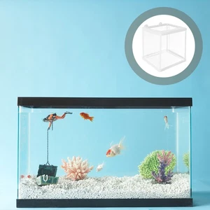 Scatola Incubazione Pratica Pesci Hatchery Baby Acquario Allevamento Serbatoio - Foto 1 di 12