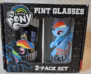 My Little Pony Pint Glasses 2-Pack Set - Hasbro - 2013 - Bild 1 von 7