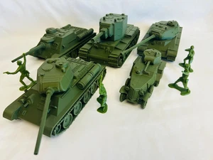 WWII (x5) Soviet Vehicle Pack #2: 1/35 Army Men Scale - Picture 1 of 10