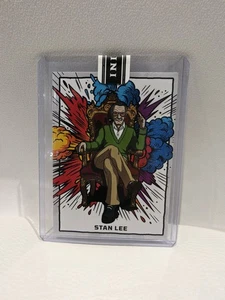 2025 SDCC Exclusive Panini Stan Lee Color Blast Card Smilin Stan - Picture 1 of 2