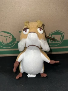 Open Season McSquizzy Squirrel Plush Stuffed Light Brown 2006 NWT Rare Nanco - Picture 1 of 8