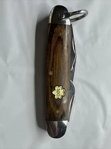 Girl Scouts 100 years  ANNIVERSARY 1912-2012 wood pocket knife BRAND NEW - Picture 1 of 14