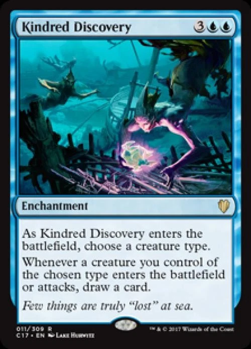 MTG English Kindred Discovery NM Normal Commander 2017 - Image 1 of 1