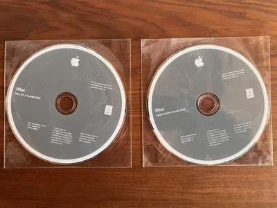 Original Apple iMac Install DVD Mac OS X Snow Leopard 10.6.1 - Bild 1 von 2