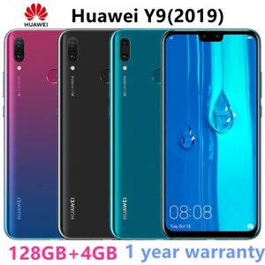 Huawei Y9（2019）4G Dual SIM 128GB+4GB RAM 6.5 in Unlocked Smartphone-New in Box