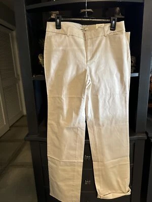 NWT Dockers Womens 10P Khaki Favorite Fit  Boot Cut Raw Hem Or Roll - Image 1 of 4