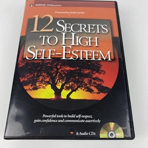 SKILLPATH 12 SECRETS TO HIGH SELF ESTEEM 7 AUDIO CD DISC SET LINDA LARSEN - Picture 1 of 7