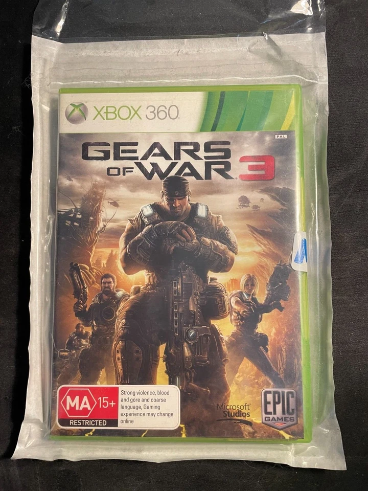 GEARS OF WAR 3 by EPIC GAMES | MICROSOFT XBOX 360 | PAL | BRAND NEW FROM STORE - Image 1 of 1