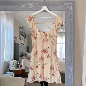 Blue Life Planet Blue Lovin’ Lovin’ Floral Ruffle Dress S - Picture 1 of 5