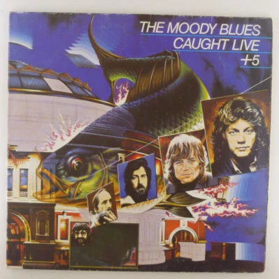 2X 12" Vinyl LP The Moody - Caught Live + 5 - AA1622 B10 - Image 1 of 3