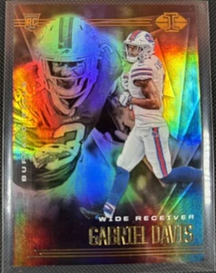 2020 Gabriel Davis Illusions Football Gold Foil Rookie Card Trading Card Singles - Picture 1 of 3