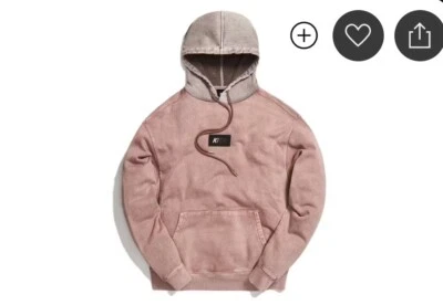 Kith Color Blocked 水晶水洗 Williams 连帽衫淡紫色 L 码 — 第 1/4 张图片