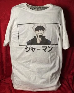 Jujutsu Kaisen Japanese Anime Classic Short Sleeve T Shirt White Adult 3XL New - Picture 1 of 2