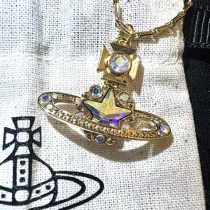 Vivienne Westwood Astrid Star Gold Necklace Chain - Picture 1 of 8