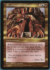 Breathstealer's Crypt Visions PLD Blue Black Rare MTG CARD (ID# 245624) ABUGames