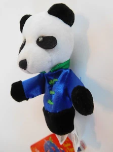 FINGER PUPPET ~ CHINESE PANDA BEAR ~ Dynasties Of Manhattan toy zoo animal - Picture 1 of 11