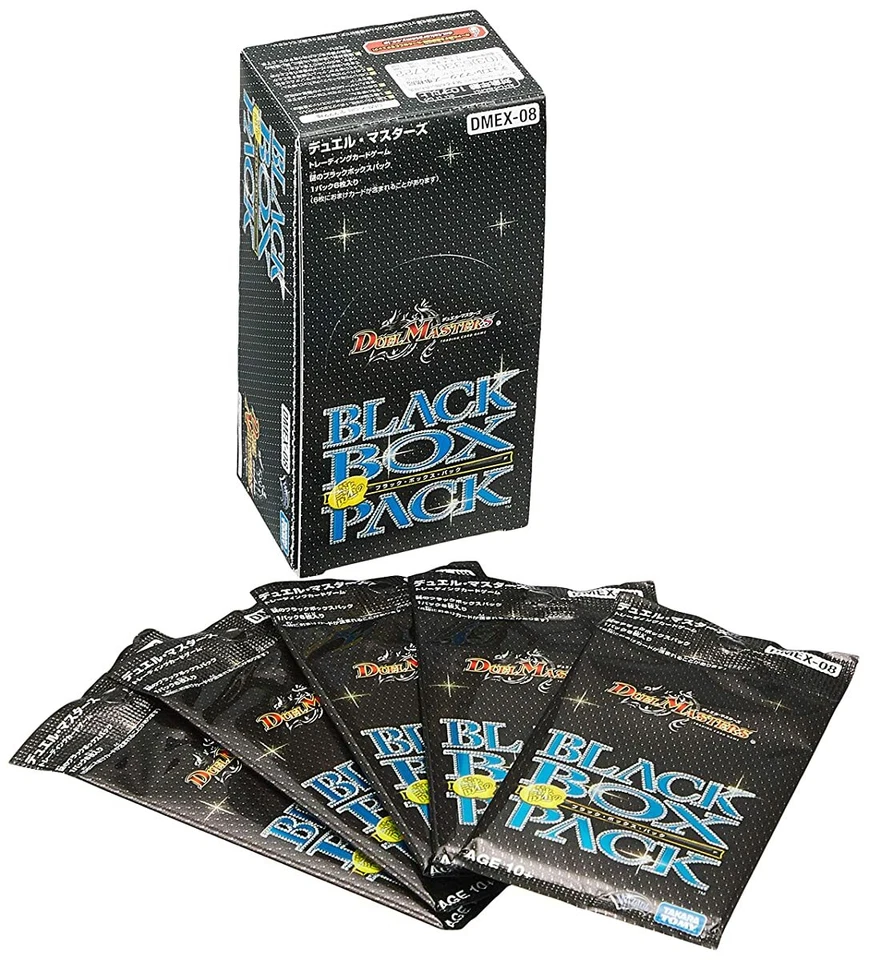 Duel Masters TCG DMEX-08 Mysterious Black Box Pack DP-BOX - Image 1 of 4