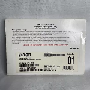 Microsoft Windows 7 Home Premium 64-bit_SP1 +Product Key OEM System Builder Pack - Picture 1 of 8