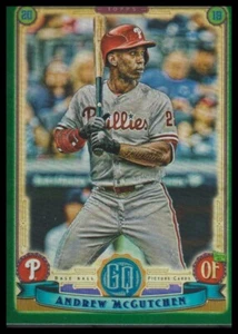 2019 Topps Gypsy Queen Green Andrew McCutchen #77 - Picture 1 of 2