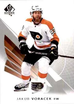 2017-18 Upper Deck SP Authentic Jakub Voracek #63 - Image 1 of 2