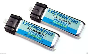 Lectron Pro 3,7 Volt 160mAh 25C LiPo Akku 1S160-25-L für Parkzone Night Vapor - Bild 1 von 1